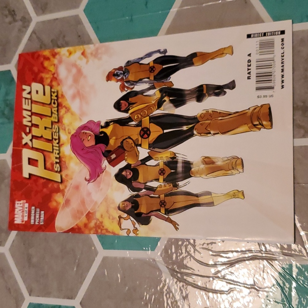 Marvel Comics #1 X-Men Unlimited Series Pixie Strikes Back Comic Book #Z4